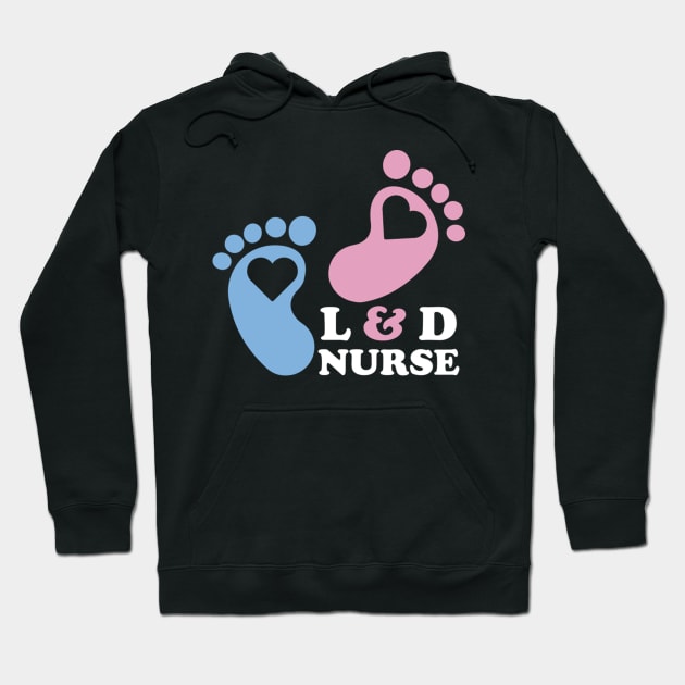 Cute Labor and Delivery Nurse Hoodie by levitskydelicia